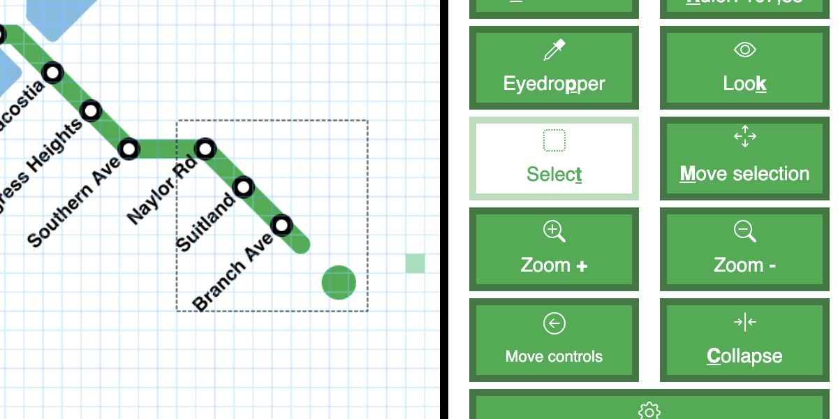 Sneak preview: Select and move selection