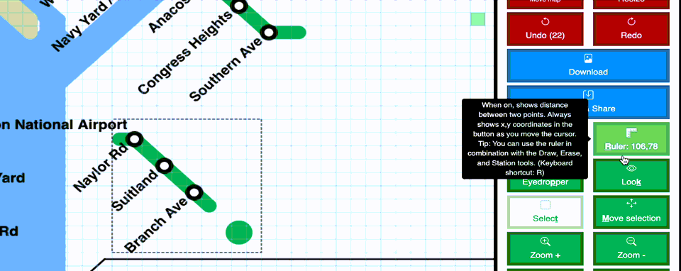 Sneak preview: Select and move selection