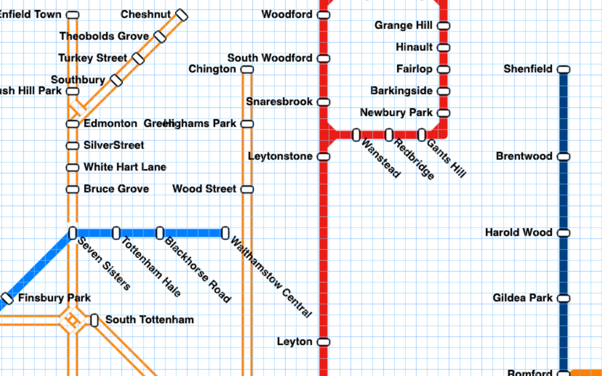 Sneak preview: Hollow Open line style (London Overground)