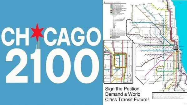 Featured image from the petition, showing an extensive metro map of Chicago created with Metro Map Maker