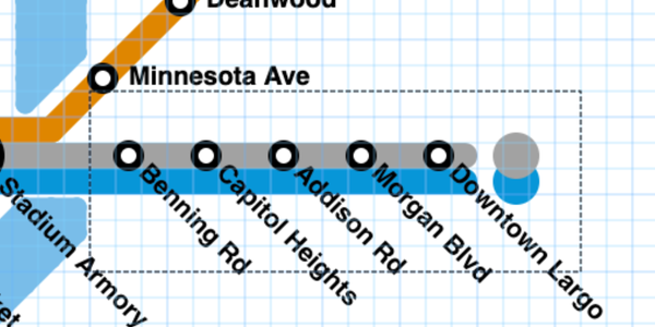 If we move this whole section, we can add some new infill stations very quickly.